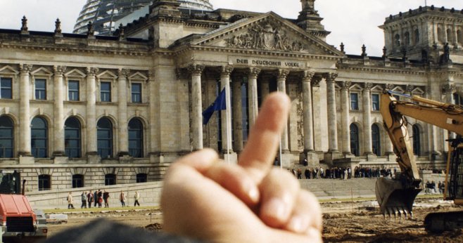 Sredinec, pokazan nemškemu Reichstagu