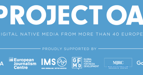 Project oasis - indipendent digital native media from more than 40 european countries