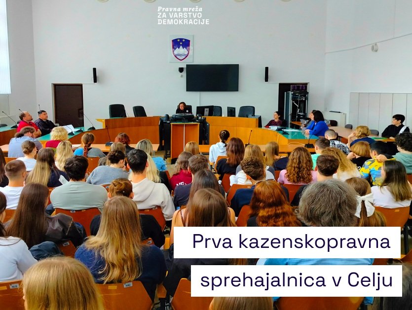 Prva kazenskopravna sprehajalnica v Celju