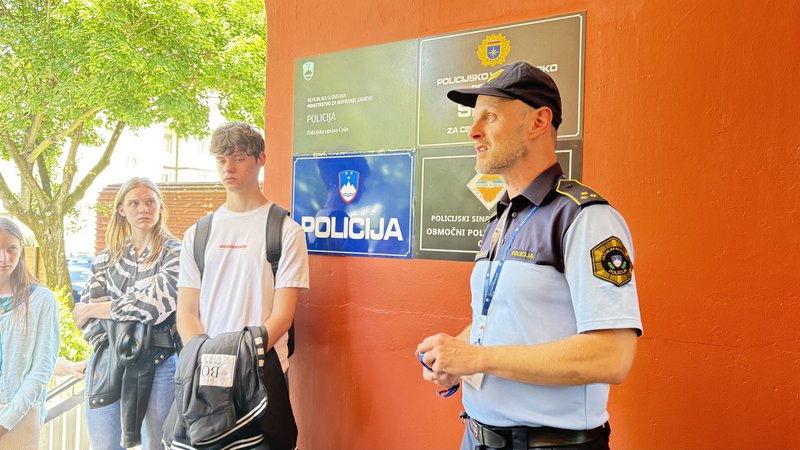 Sprejem na PU Celje