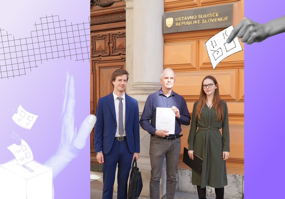 Kaja Gajšek, Christian Moe, Peter Podržaj pred Ustavnim sodiščem