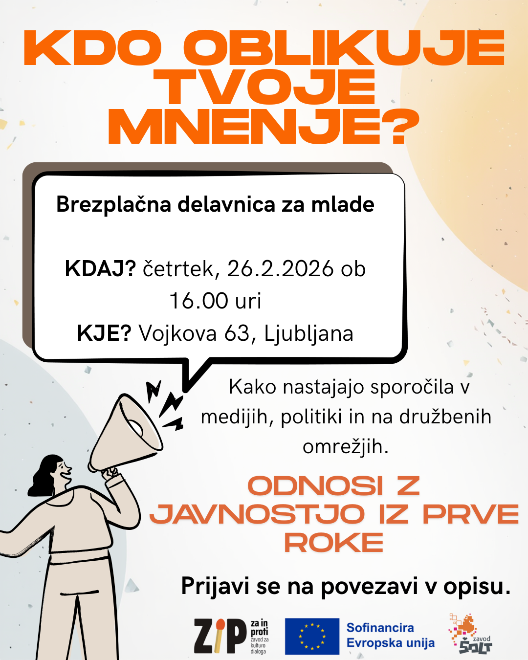 Kdo oblikuje tvoje mnenje