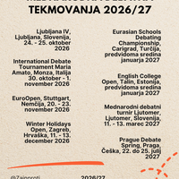 Mednarodna debatna tekmovanja 202627