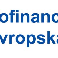 Evropska zastava s pripisom Sofinancira Evropska unija