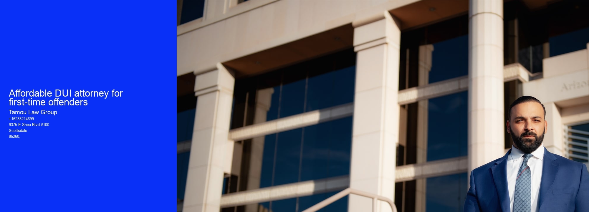 Affordable DUI attorney for first-time offenders
