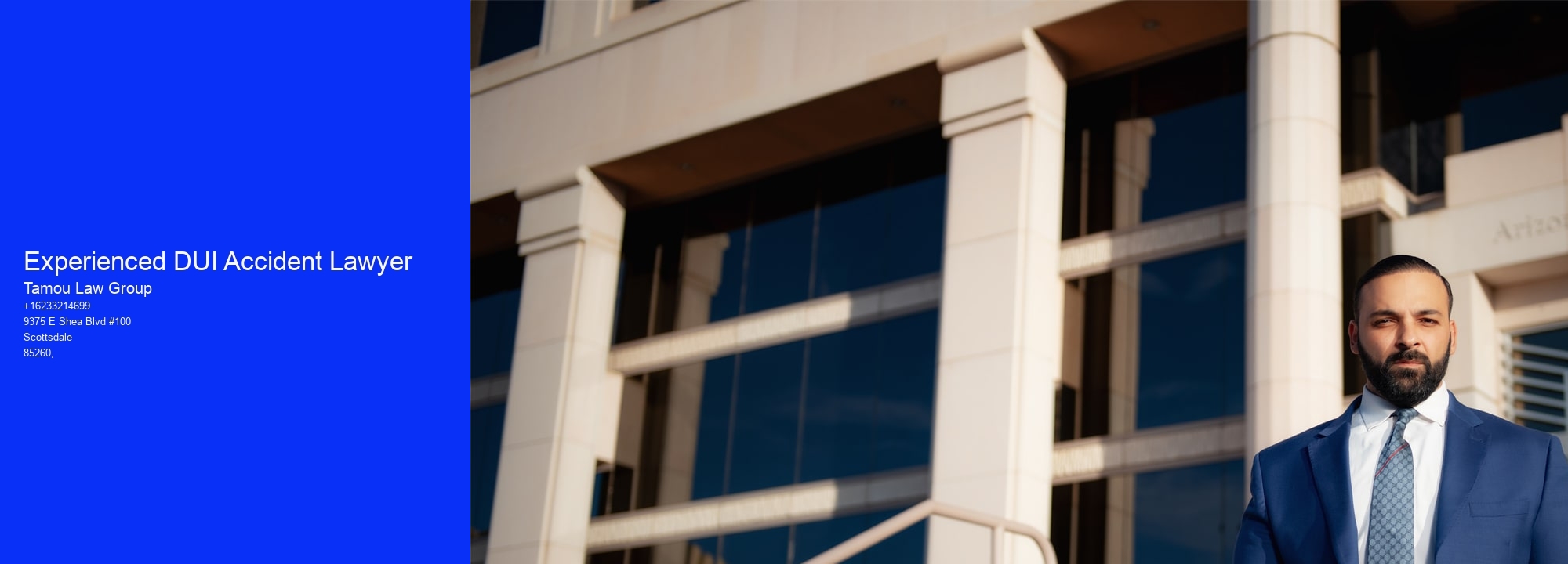 Experienced DUI Accident Lawyer