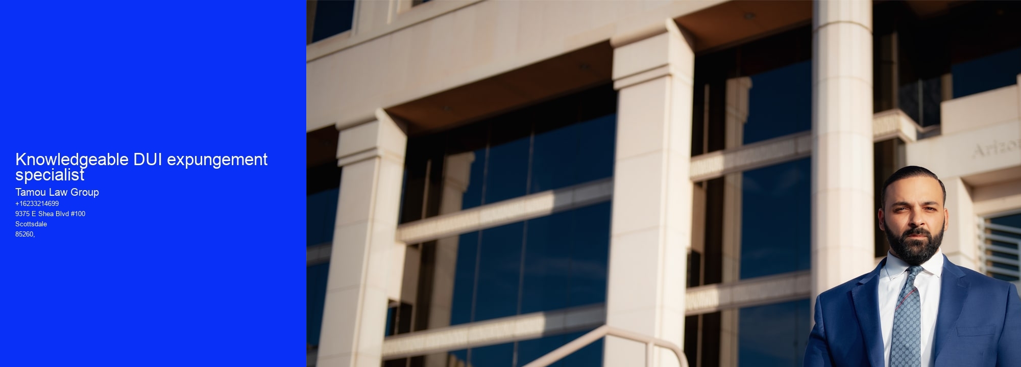Knowledgeable DUI expungement specialist