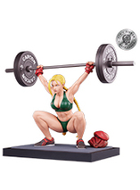 Statuette en résine de Cammy : Powerlifting - édition Collector par PCS