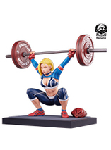 Statuette en résine de Cammy : Powerlifting - édition SF6 par PCS