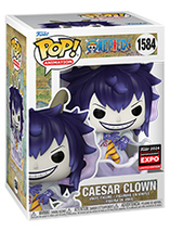 Figurine Funko Pop de César Clown dans One Piece (exclu C2E2)