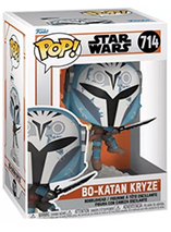 Figurine Funko Pop Star Wars de Bo-Katan Krize avec le Dark Saber
