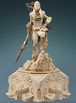 Statuette en résine de la statue d'Aloy de Meridian dans Horizon Forbidden West