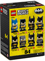 Figurine Brickheadz de batman 8-en-1
