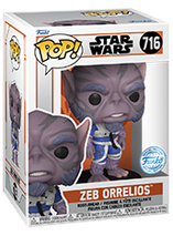 Figurine Funko Pop Star Wars de Zeb Orrelios