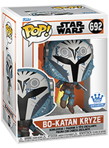 Figurine Funko Pop Star Wars de Bo-Katan Kryze volante