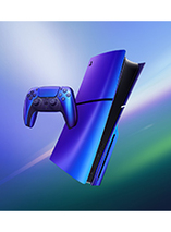 PlayStation façade coloré Indigo (collection chroma) pour la PS5 Slim
