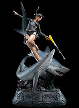 Statuette Lara Croft The Quest for Avalon dans Tomb Raider Underworld par WETA