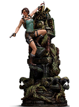 Figurine en résine de Lara Croft dans Tomb Raider par Iron Studio 