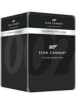 James Bond 007 : La Collection Sean Connery - coffret collector steelbook 4K