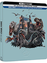 Jurassic World Trilogie - Steelbook édition limitée 4K 