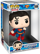 Figurine Funko Pop Jumbo DC de Superman du film Superman (2025)