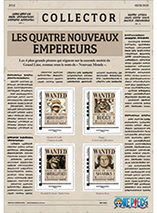 4 timbres collector One Piece