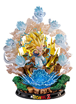 Statuette en résine de Gotenks Super Saiyan 3 dans Dragon Ball Z par Tsume