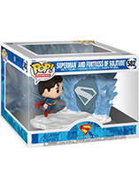 Figurine Funko Pop de Superman et la Forteresse de la Solitude dans le film Superman 2025