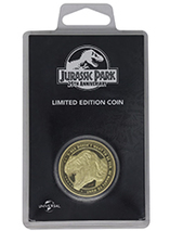 Jurassic Park : T-rex - Collection de mini-médaille