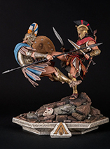 Diorama en résine Assassin's Creed Spartan Kick