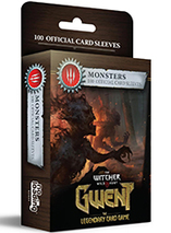 Lot de 100 pochettes GWENT : Monstres (The Witcher 3)