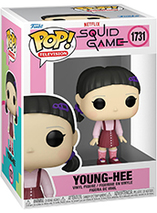 Figurine Funko Pop de Young-Hee dans la saison 3 de Squid Game