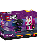 Figurines de Nomade et Corbeau - LEGO BrickHeadz Fortnite