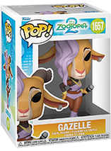 Figurine Funko Pop Disney de Gazelle dans Zootopia 2