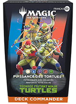 Deck Commander Puissance des Tortues Ninja - Cartes Magic TMNT