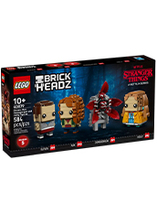 Figurines de Onze, Max, Démogorgon et Holly - LEGO BrickHeadz Stranger Things