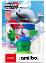 Figurine amiibo Mario Éléphant dans le jeu Super Mario Bros. Wonder
