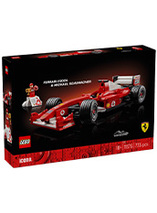 Maquette Ferrari F2004 & Michael Schumacher - LEGO Icons 11375