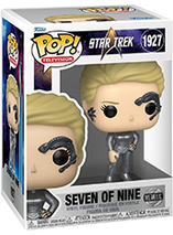 Figurine Funko Pop Star Trek Voyager de Seven of Nine (métallique)
