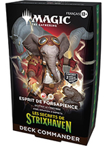 Deck Commander Esprit De Forsapience - Cartes Magic Les Secrets De Strixhaven