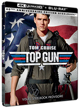 Top Gun (1986) - steelbook édition limitée 40ème Anniversaire blu-ray 4K