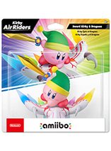 Figurine amiibo Kirby Épée et Dragoon dans le jeu Kirby Air Riders
