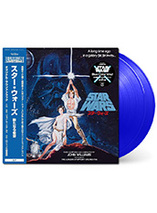 Star Wars, épisode IV : Un nouvel espoir - Bande originale vinyle bleu (version japonaise)