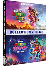 Super Mario Bros + Super Mario Galaxy - Coffret 2 films blu-ray 4K