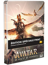 Avatar 3 : De Feu et de Cendres - steelbook 3D édition spéciale Fnac