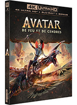 Avatar 3 : De Feu et de Cendres - édition standard blu-ray 4K