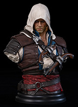 Buste d'Edward Kenway dans Assassin's Creed Black Flag Resynced