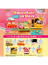 Pack 6 Figurines PVC de Kirby, Adventure on Desk