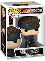 Figurine Funko Pop de Solid Snake du jeu Metal Gear Solid
