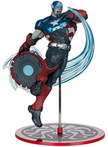 Figurine de Captain America dans Marvel Rivals